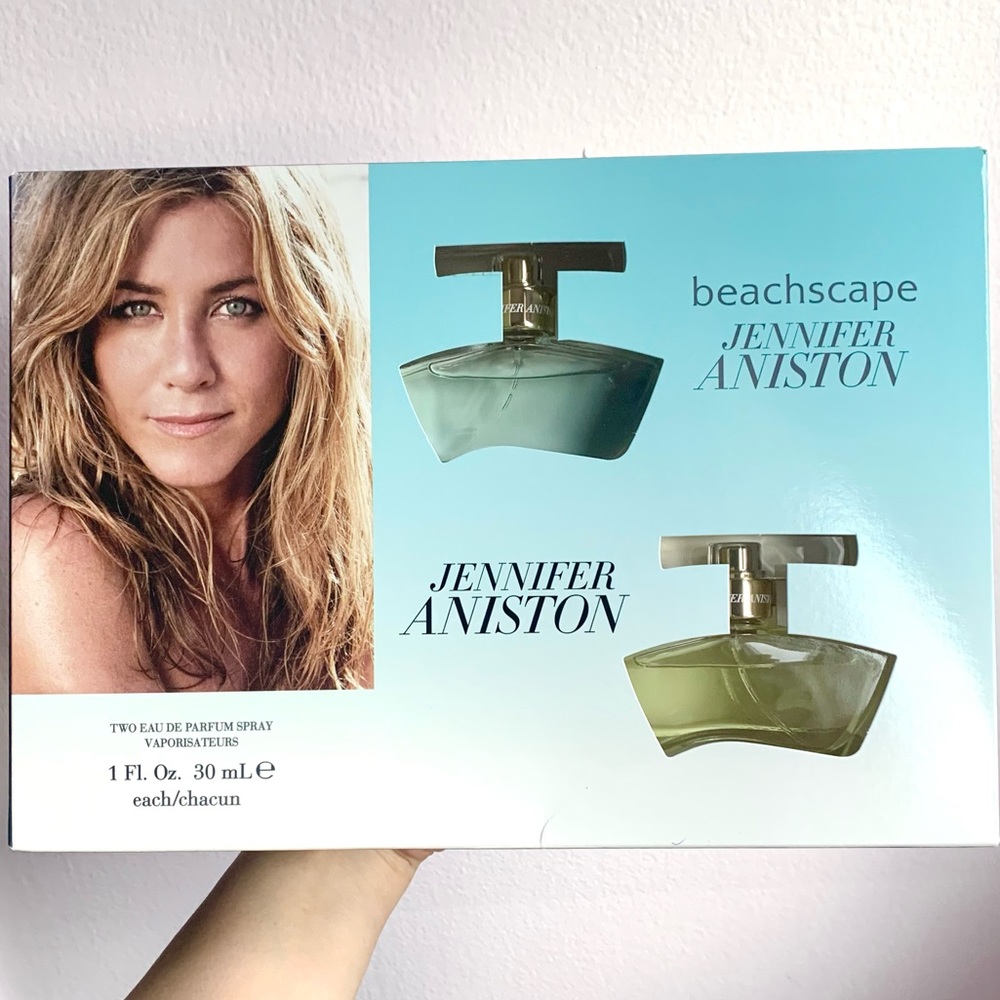 NEW Jennifer Aniston perfume gift set beachscape 30ml each 2pc Discontinued rare